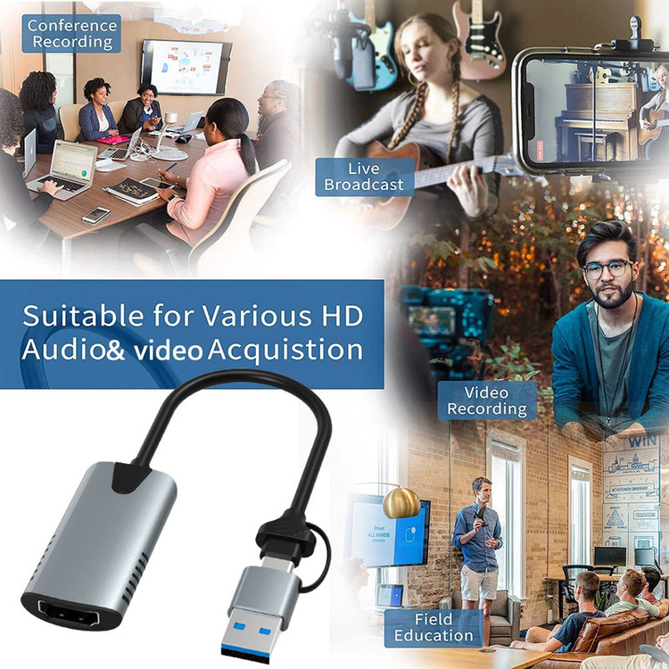 کارت کپچر HDMI مدل HU-04A