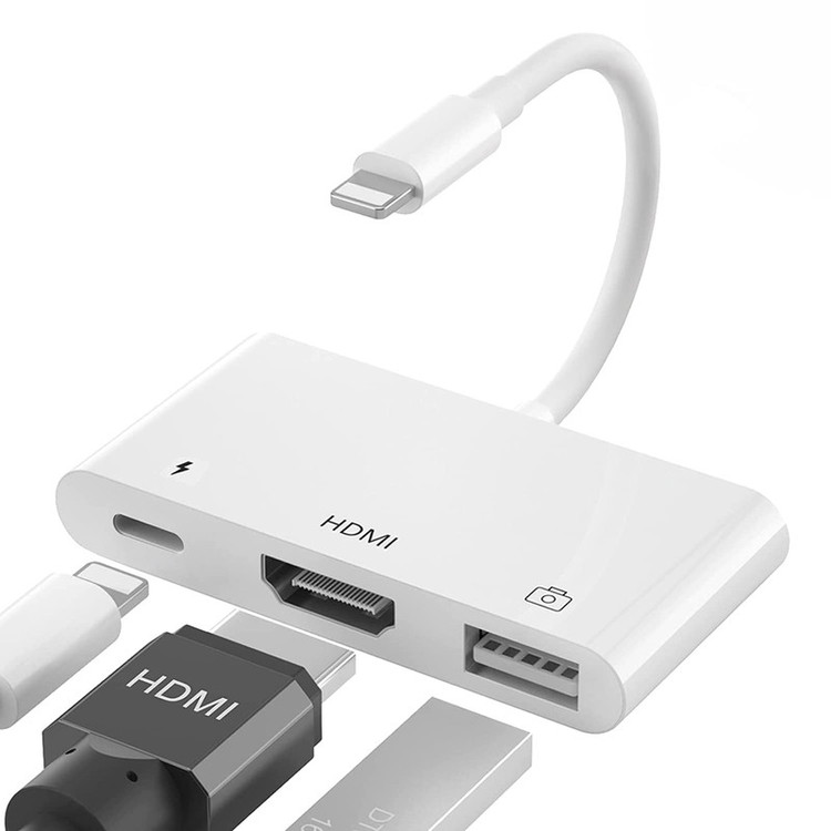 مبدل لایتنینگ به HDMI میراسکرین مدل LC12