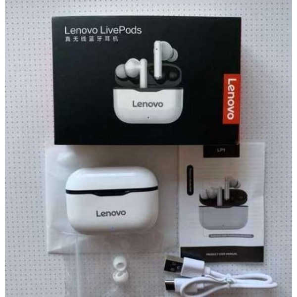 هندزفری بلوتوثی لنوو مدل Live Pods LP1